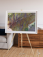 Shifting Dunes, Ugab River Framed & Mounted Print