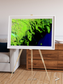 Delta Mosaic, Volga River Delta Framed & Mounted Print