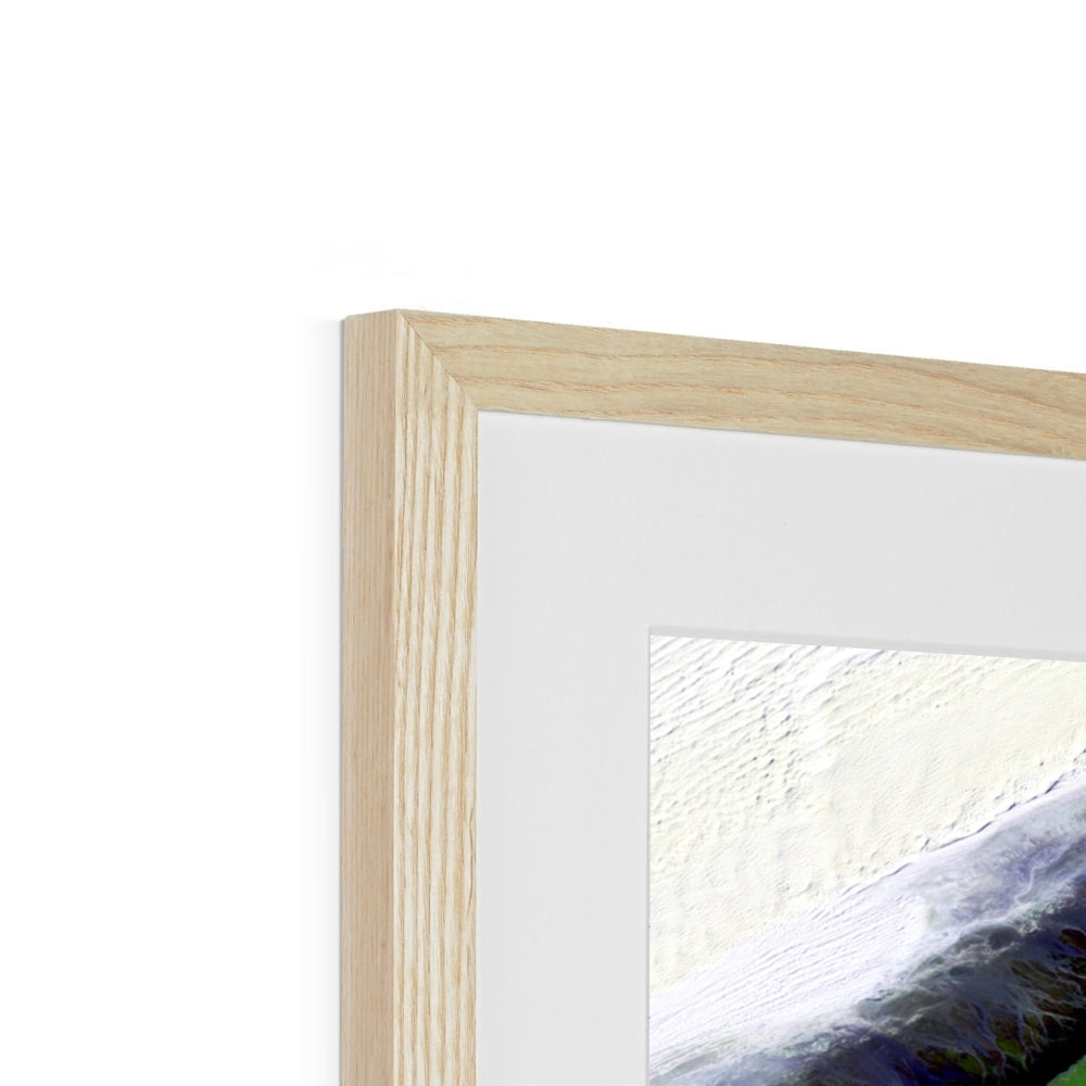 Dormant Giants, Richat Structure Framed & Mounted Print