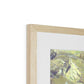 Lava Lines, Chilean Volcanoes Framed & Mounted Print