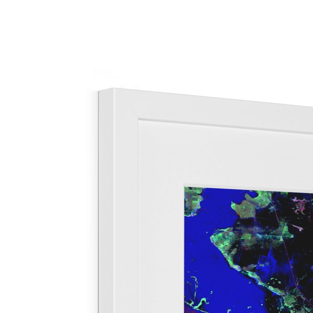 Braided Delta, Parana River Delta Framed & Mounted Print