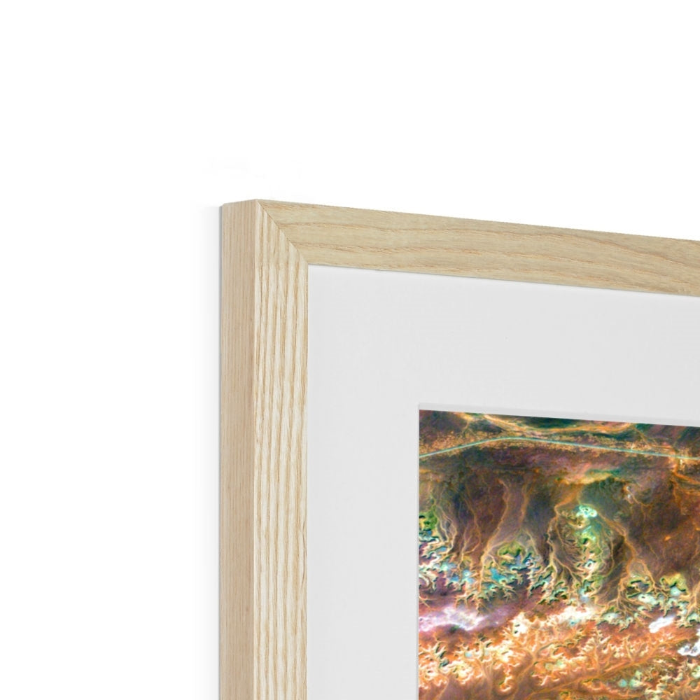 River and Plain, Ghadamis River Framed & Mounted Print