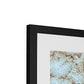 Wind Signatures, Karman Vortices Framed & Mounted Print