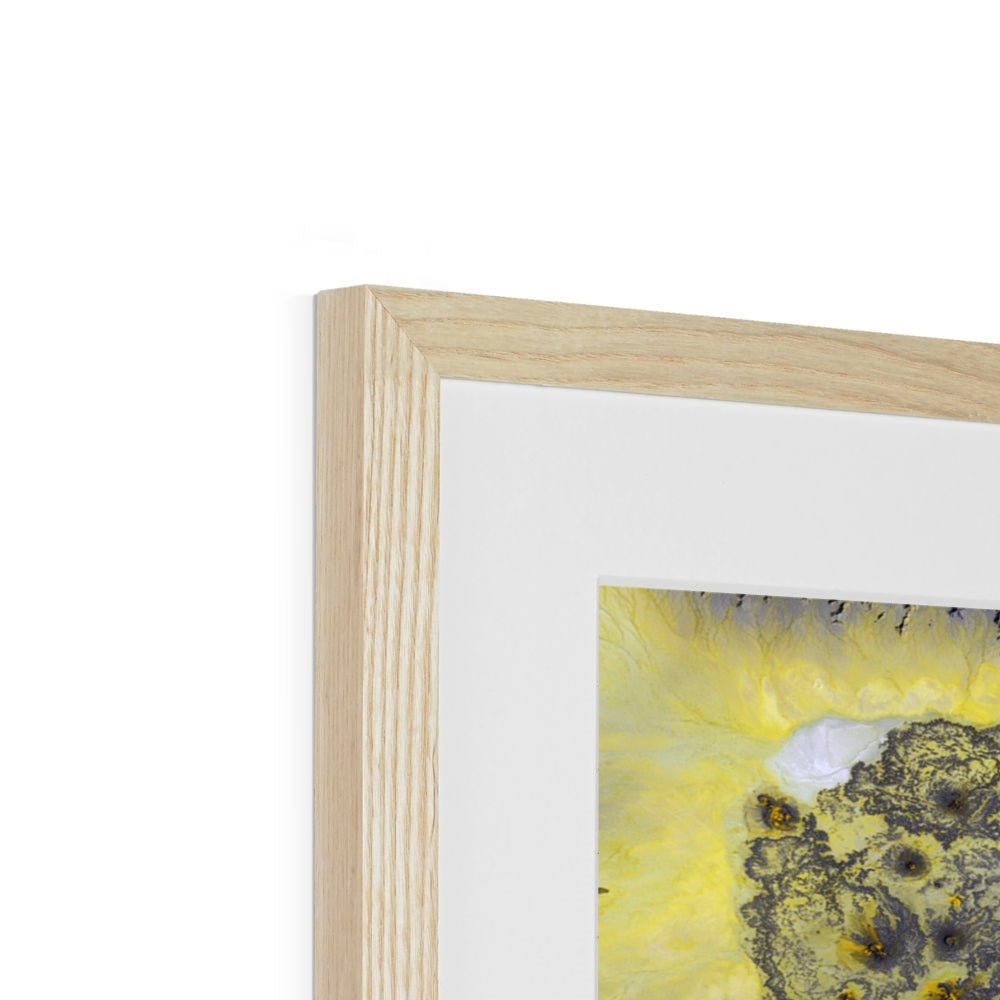 Dormant Giants, Pinacate Volcano Field Framed & Mounted Print