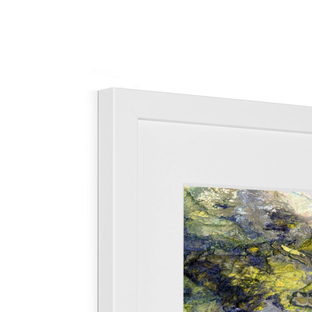 Mineral Horizons, Anti-Atlas Framed & Mounted Print