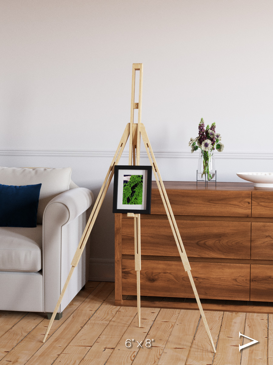 Tundra Reach, Liverpool Bay Framed & Mounted Print