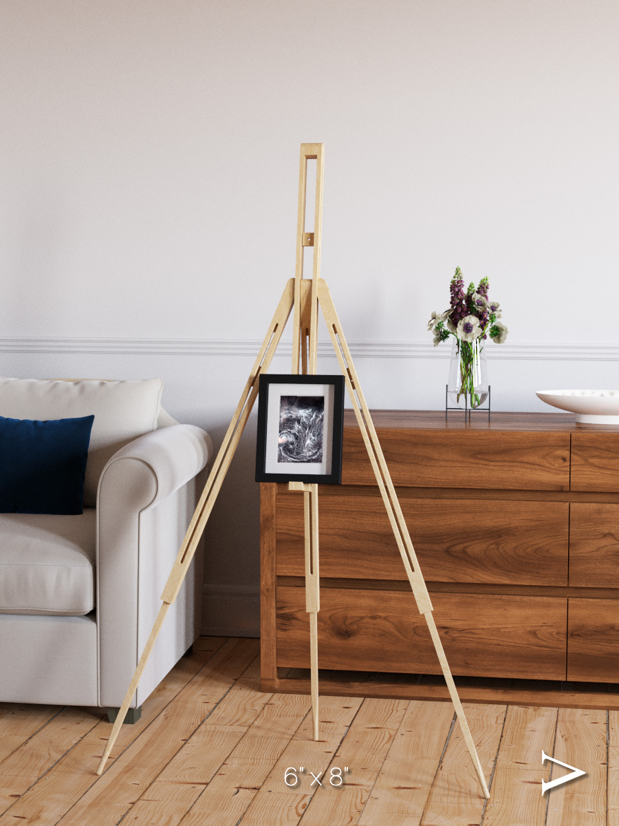 Wind Signatures, Whirlpool in the Air Framed & Mounted Print