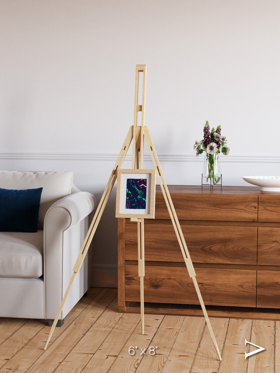 Patterned Ground, Great Barrier Reef Framed & Mounted Print