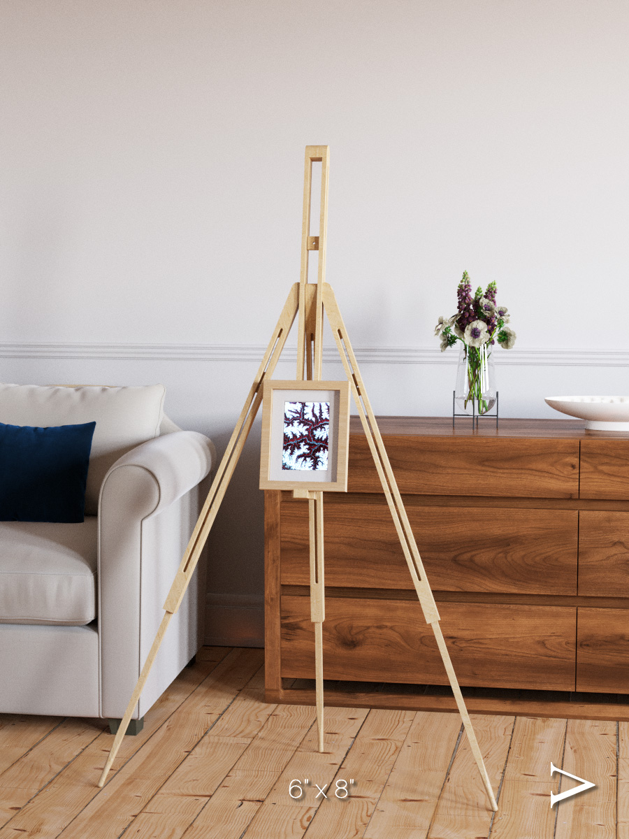 Ribbon River, Himalayas Framed & Mounted Print