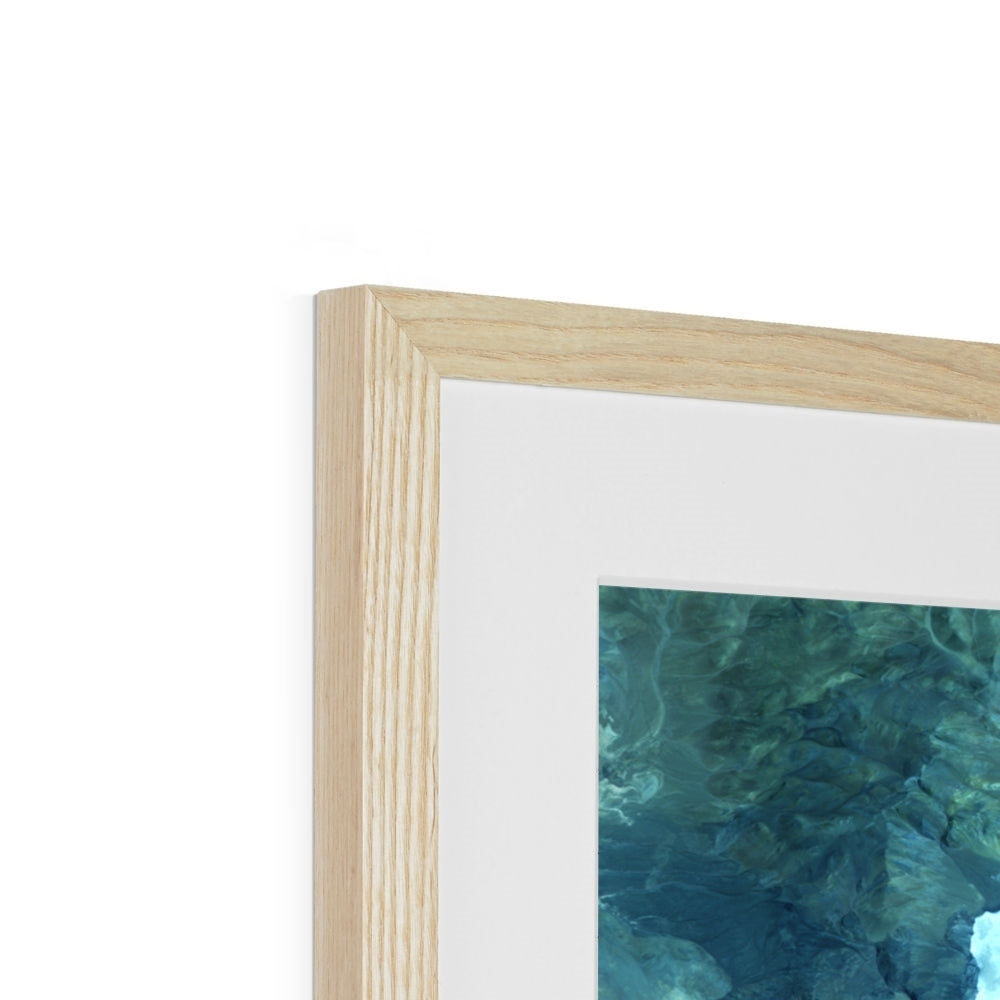Heat Scars, Volcanoes Framed & Mounted Print