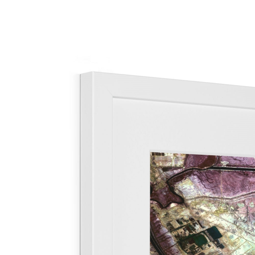Floodplain Lines, Iraqi Emplacement Framed & Mounted Print
