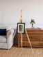 Channel Lines, Barreal Blanco Framed & Mounted Print