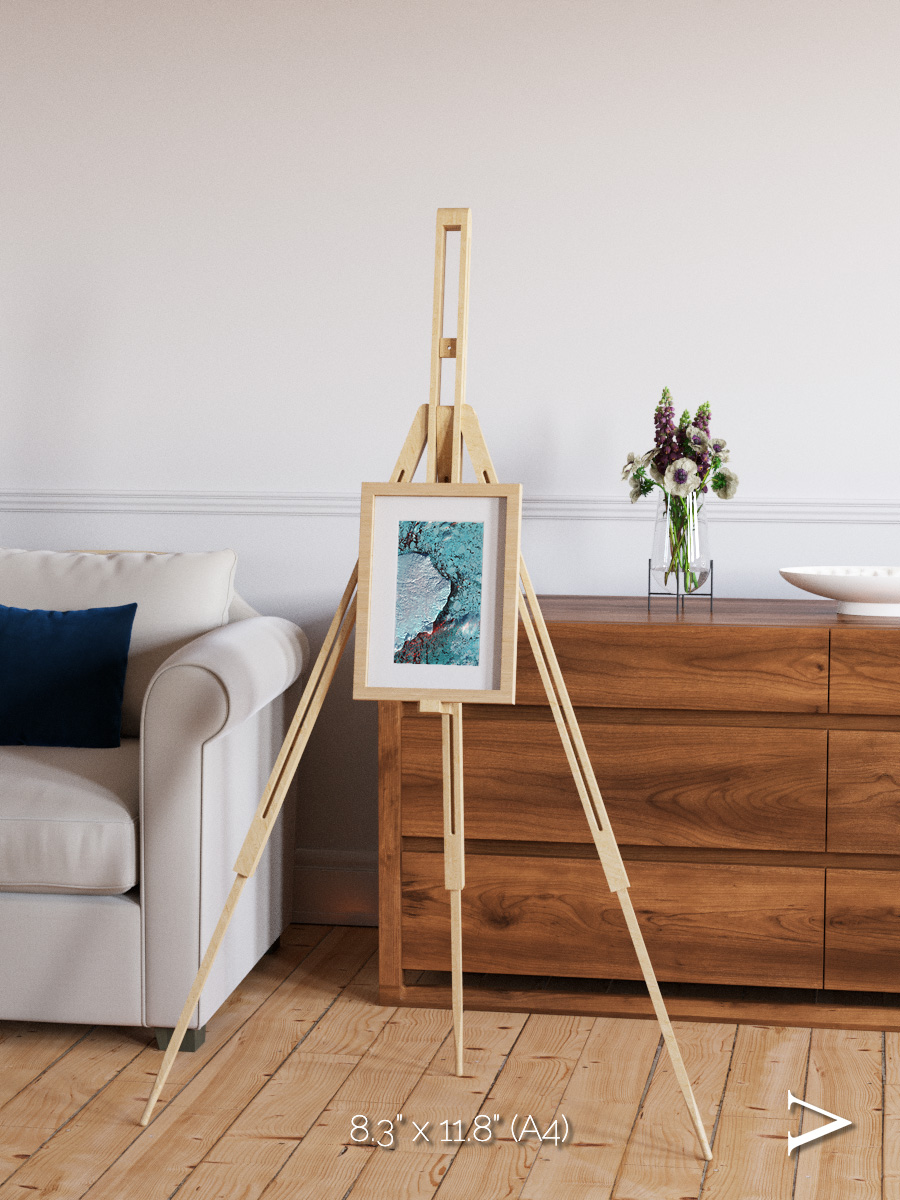 Island Sanctuary, Akpatok Island Framed & Mounted Print