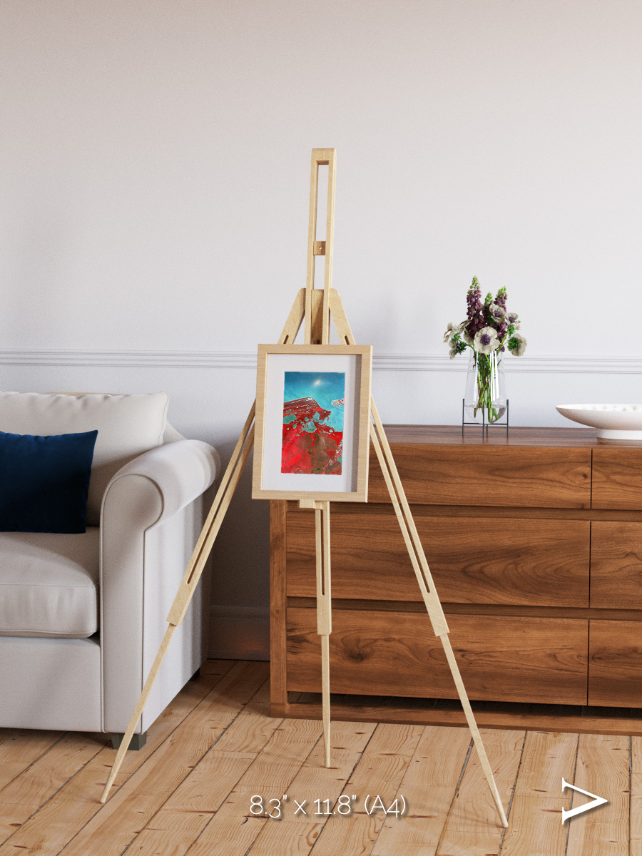 Remote Shores, Campeche Framed & Mounted Print