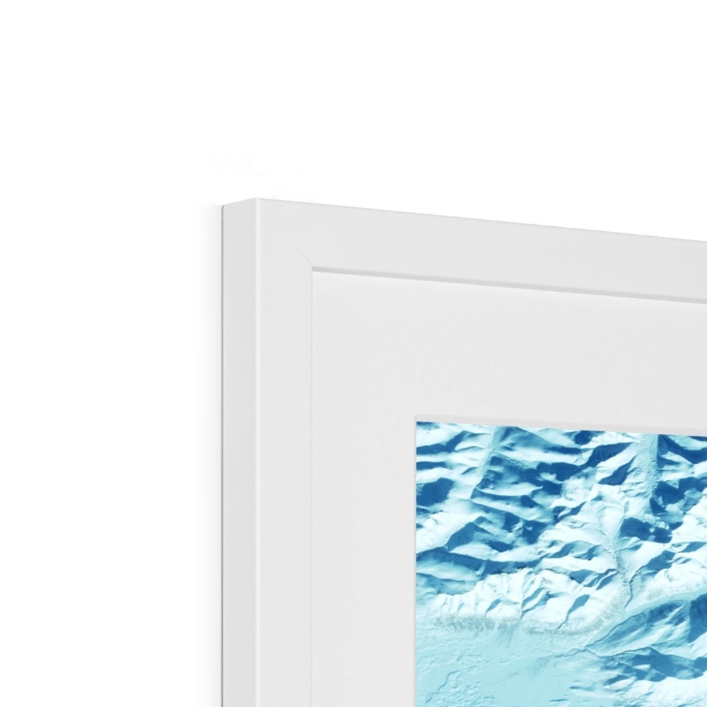 Glacial Passage, Kamchatka Peninsula Framed & Mounted Print