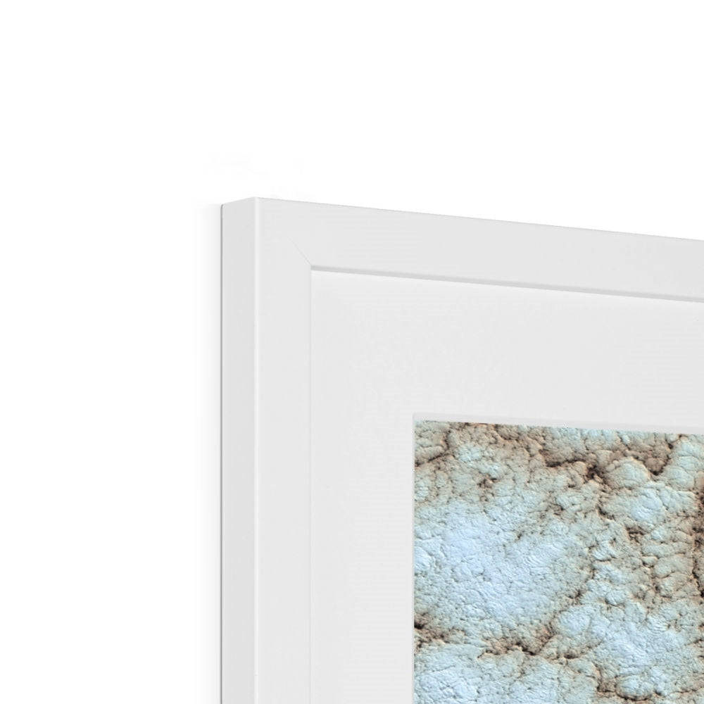 Wind Signatures, Karman Vortices Framed & Mounted Print