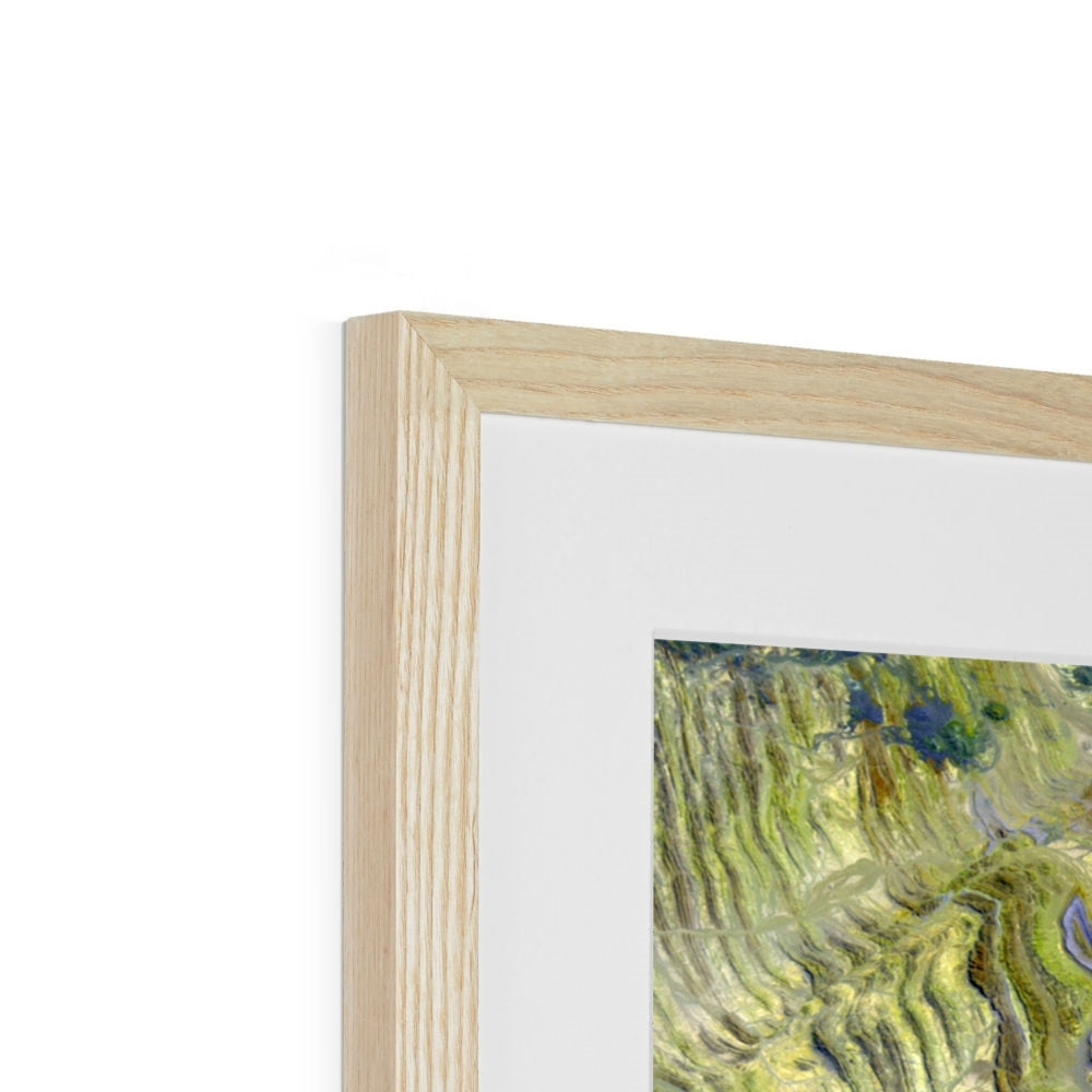 Shifting Dunes, Ugab River Framed & Mounted Print