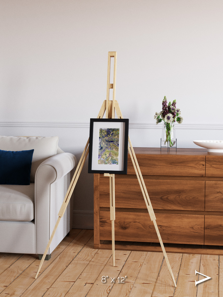 Mineral Horizons, Anti-Atlas Framed & Mounted Print