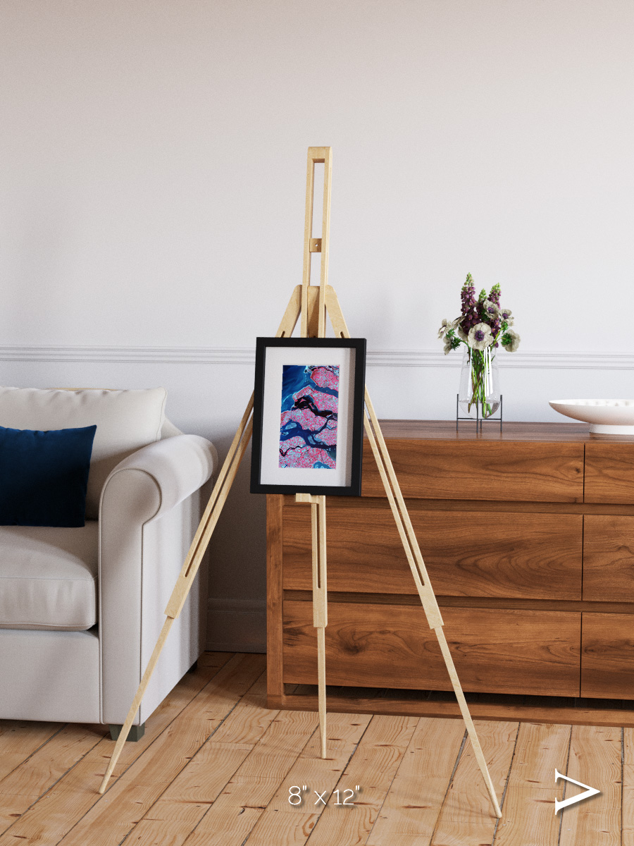 Windward Isles, Delta Region Netherlands Framed & Mounted Print