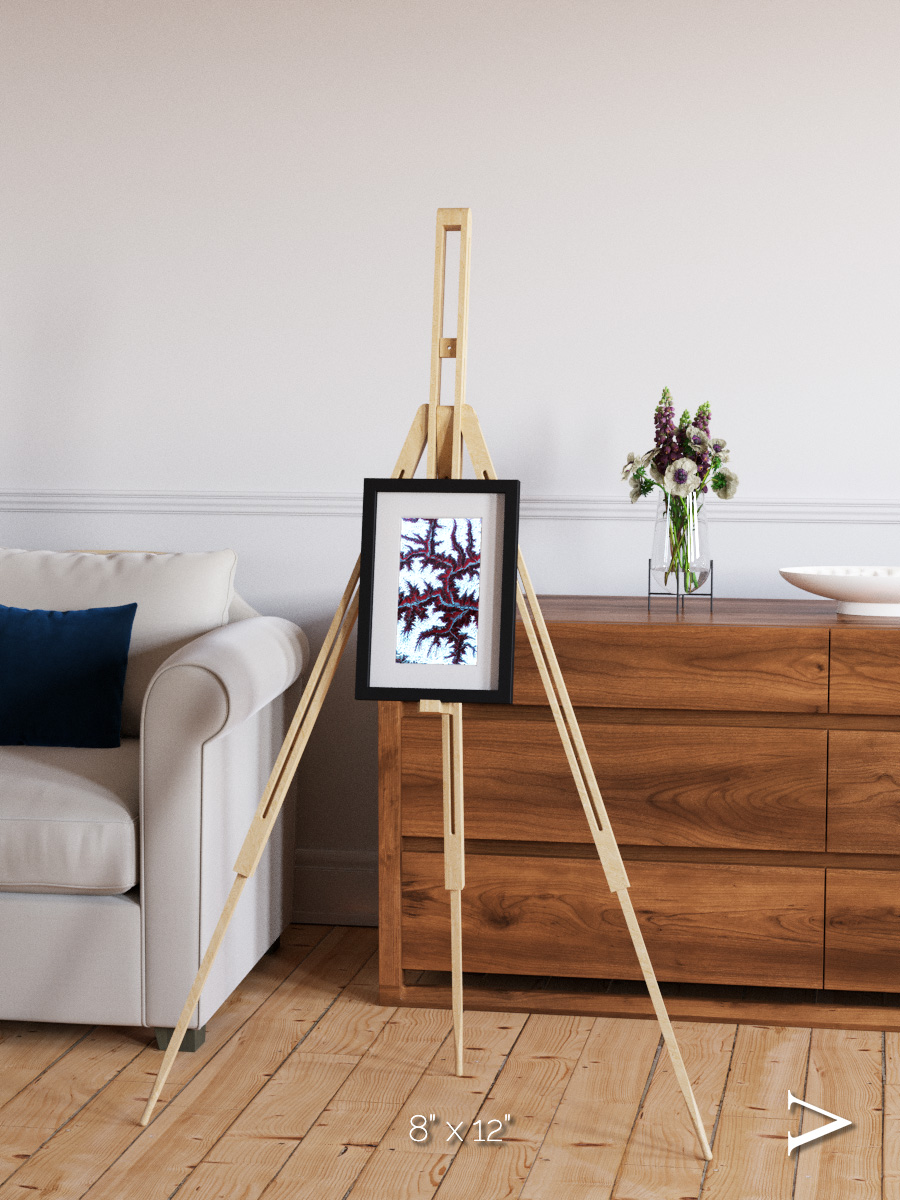 Ribbon River, Himalayas Framed & Mounted Print