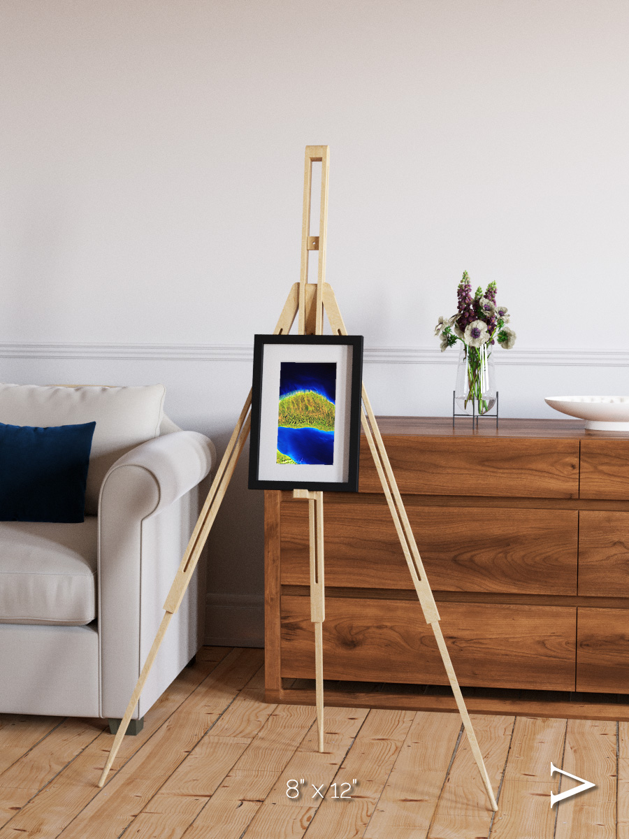 Coastal Fragments, Island Rebound Framed & Mounted Print