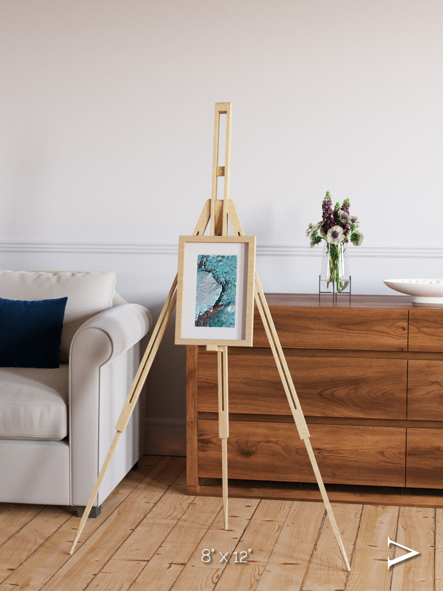 Island Sanctuary, Akpatok Island Framed & Mounted Print