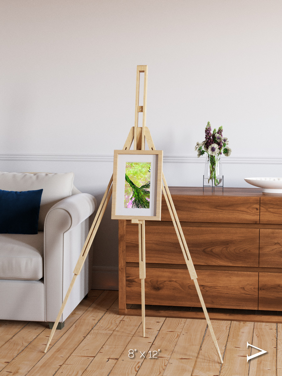 Inland Bloom, Okavango Framed & Mounted Print