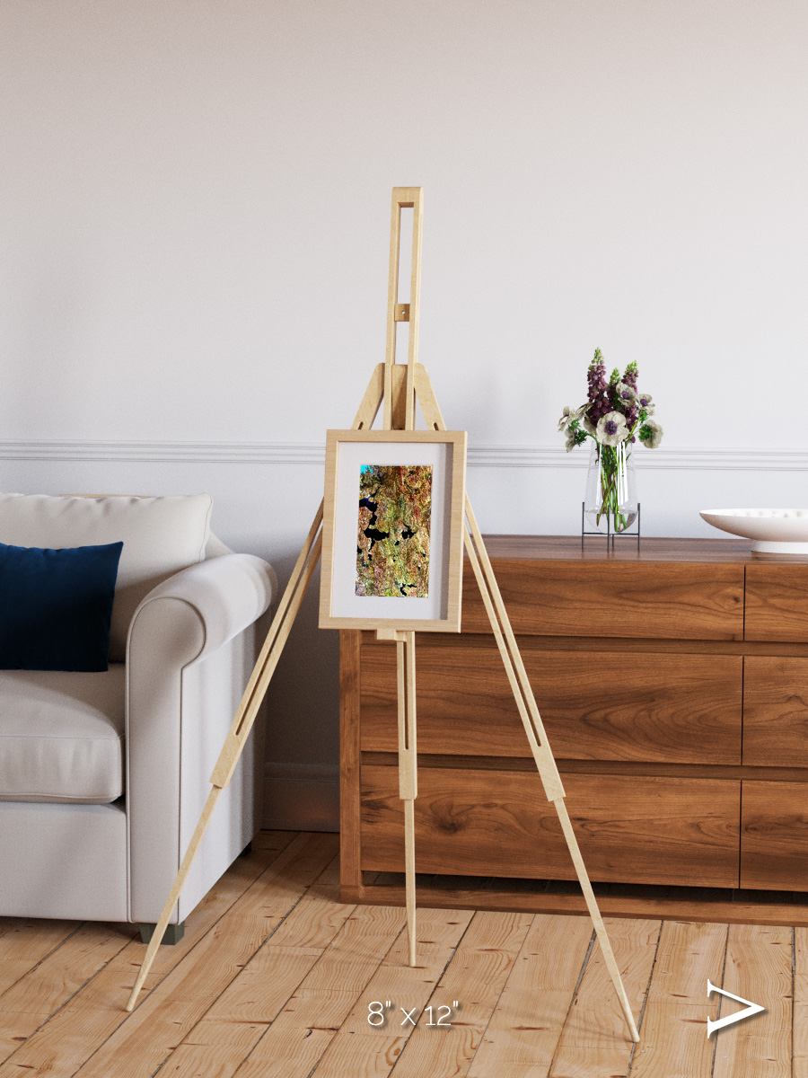 Above the Earth, Tibetan Plateau Framed & Mounted Print