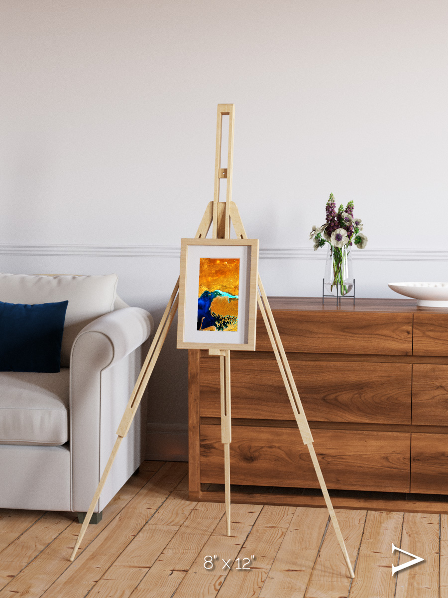 Coastal Phantom, Dardzha Peninsula Framed & Mounted Print