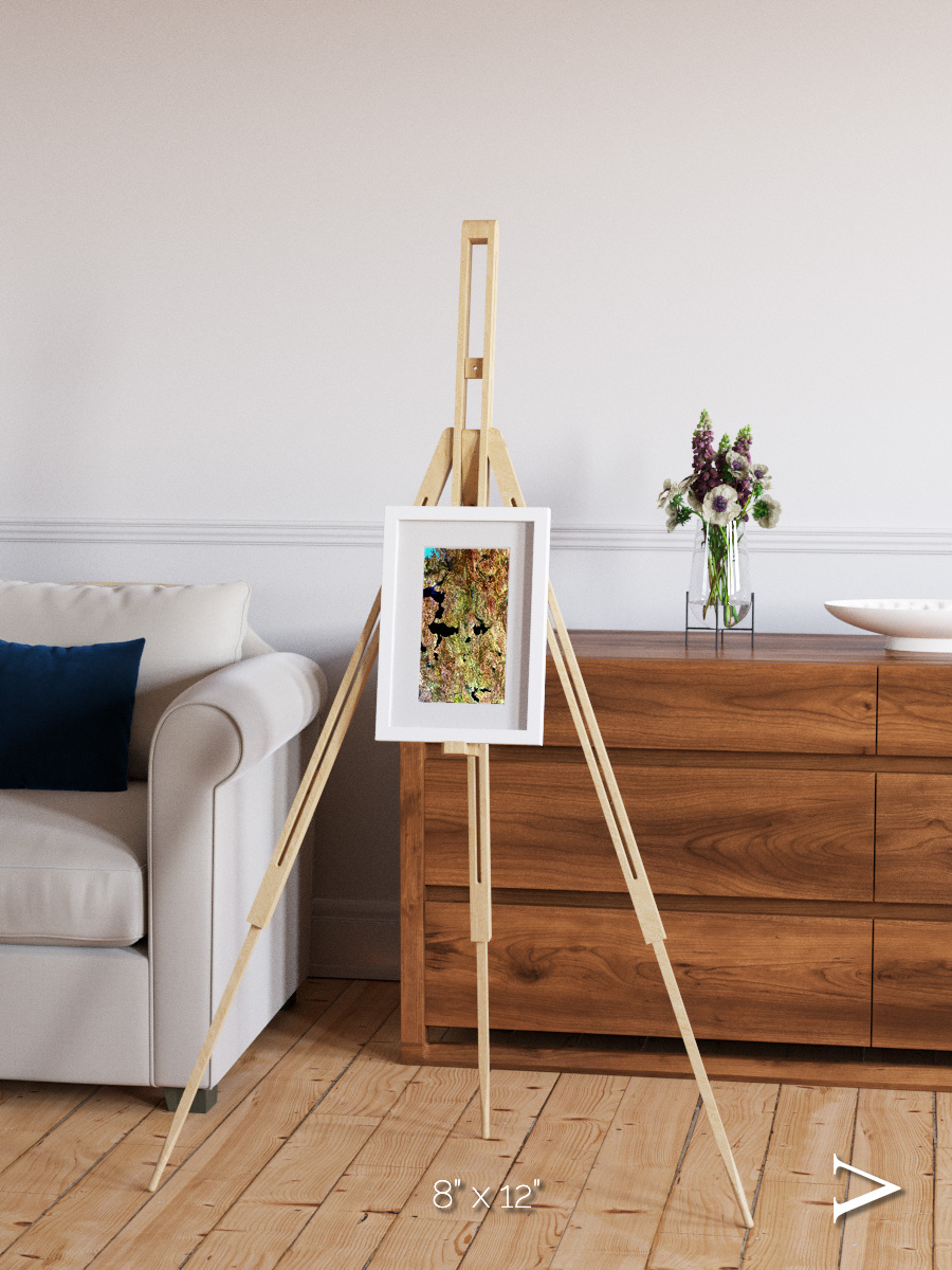 Above the Earth, Tibetan Plateau Framed & Mounted Print