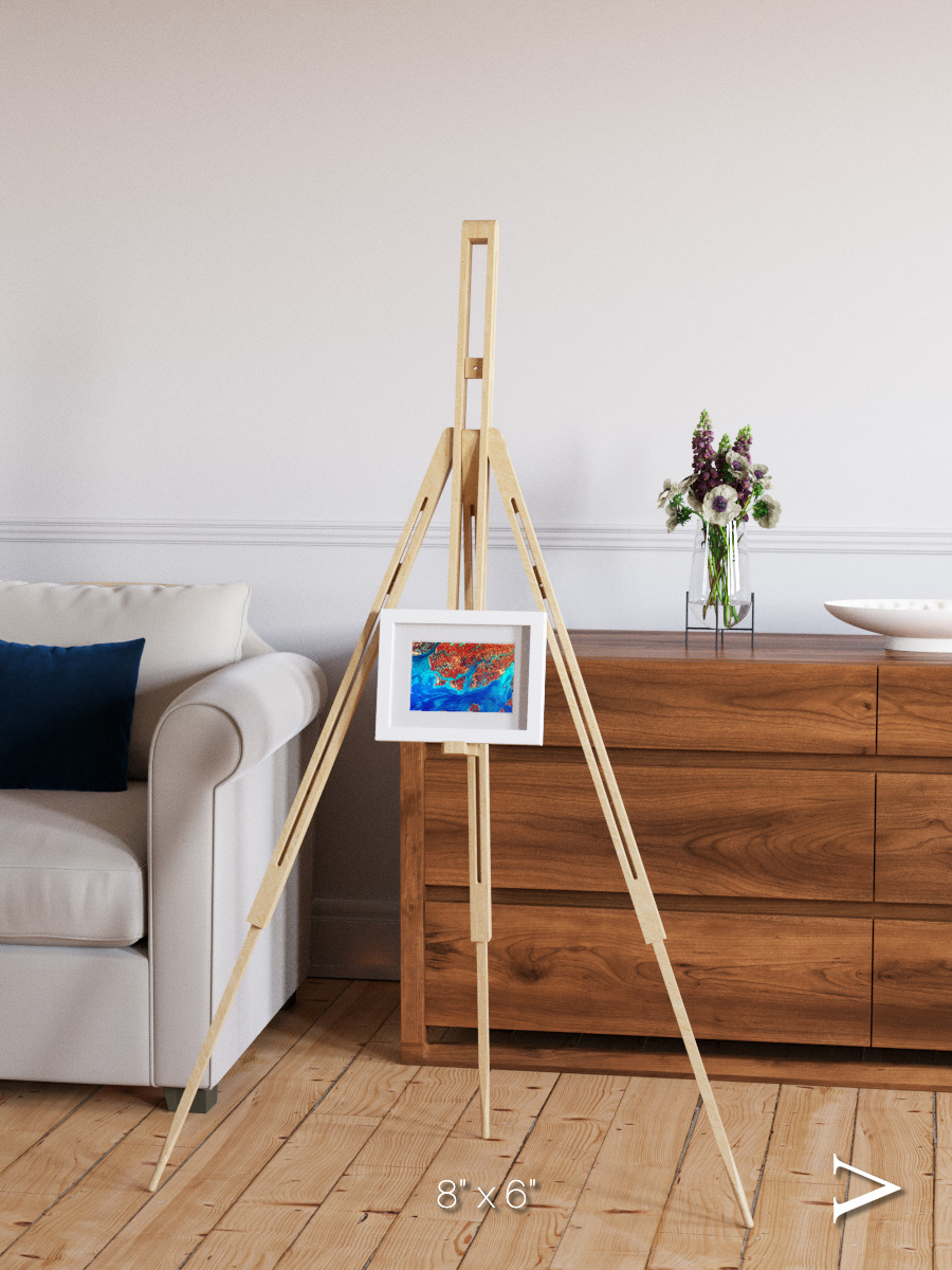 River and Plain, Guinea-Bissau Framed & Mounted Print