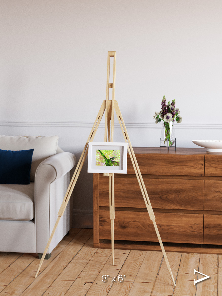 Inland Bloom, Okavango Framed & Mounted Print