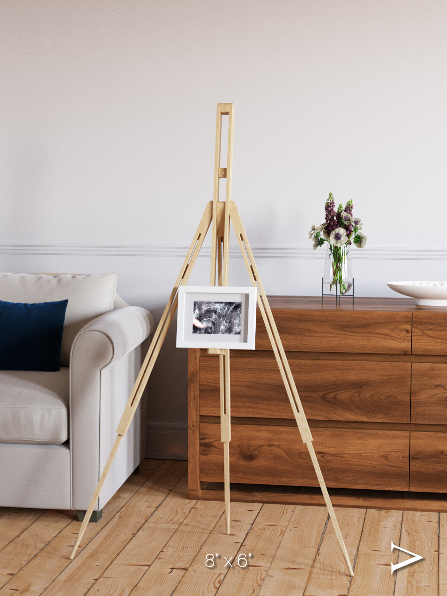 Wind Signatures, Whirlpool in the Air Framed & Mounted Print