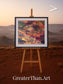 Rock and Ore, Hamersley Framed & Mounted Print