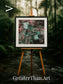 Fractured Canopy, Bolivia Framed & Mounted Print
