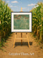 Patterns of Growth, Garden City Framed & Mounted Print