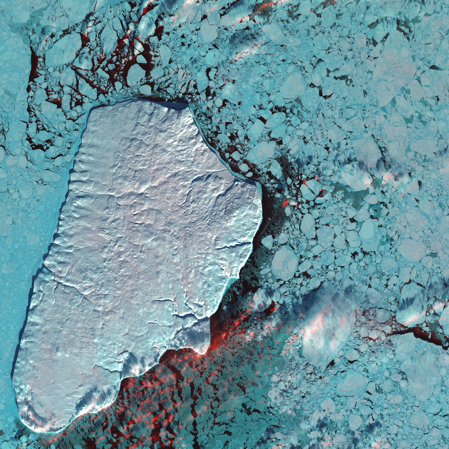 Island Sanctuary, Akpatok Island Framed & Mounted Print