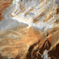 Etched Sands, Algerian Sahara Framed & Mounted Print