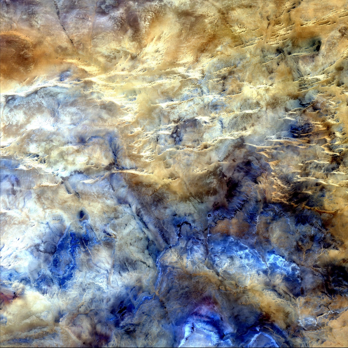 Heat Scars, No Mans Land Framed & Mounted Print