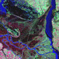 Braided Delta, Parana River Delta Framed & Mounted Print