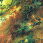 Irrigated Highlands, Eastern Afghanistan Framed & Mounted Print