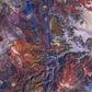 Geologic Tapestry, Asharah Fault Zone Framed & Mounted Print