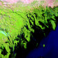 Delta Mosaic, Volga River Delta Framed & Mounted Print