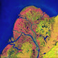 Delta Bloom, Yukon Delta Framed & Mounted Print