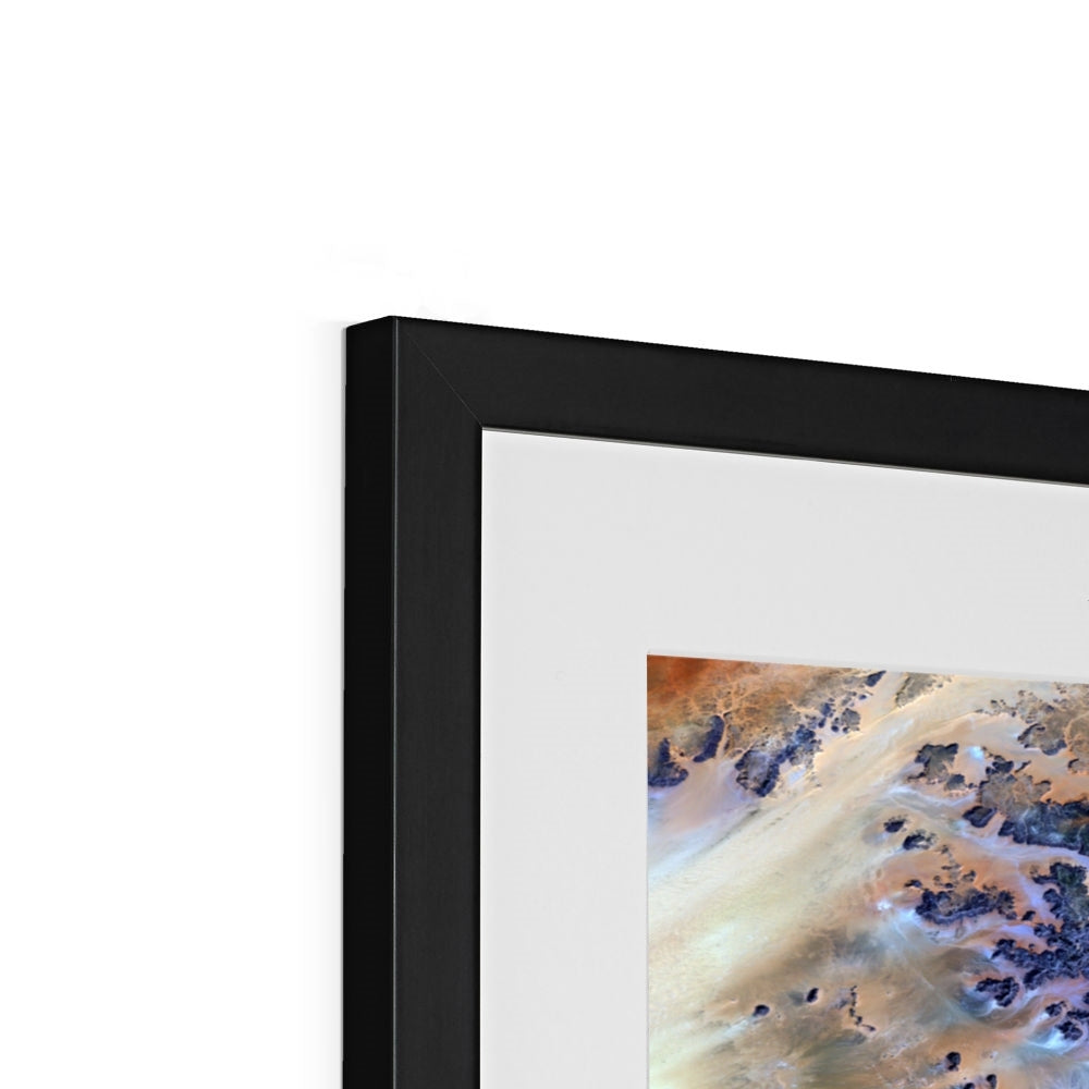 Shifting Dunes, Terkezi Oasis Framed & Mounted Print