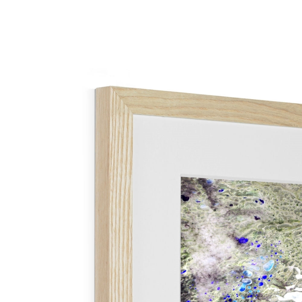 Lake Lines, Lake Carnegie Framed & Mounted Print