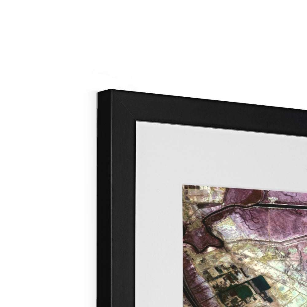 Floodplain Lines, Iraqi Emplacement Framed & Mounted Print