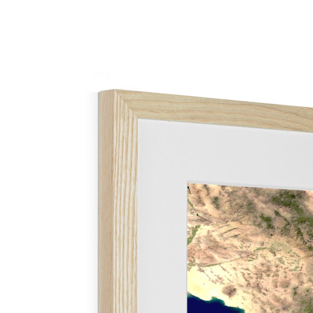Windwritten Sands, Mexico and Central America Framed & Mounted Print