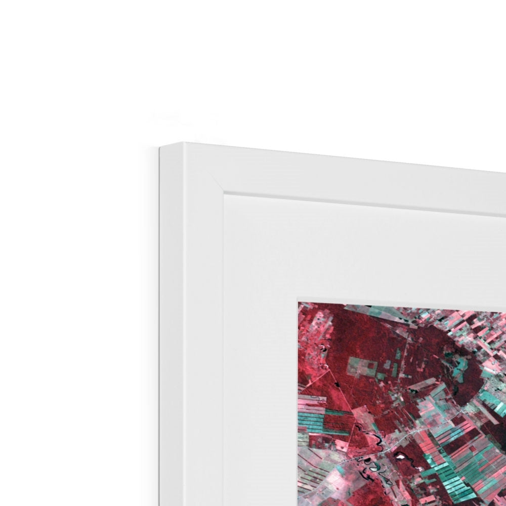 Fractured Canopy, Bolivia Framed & Mounted Print