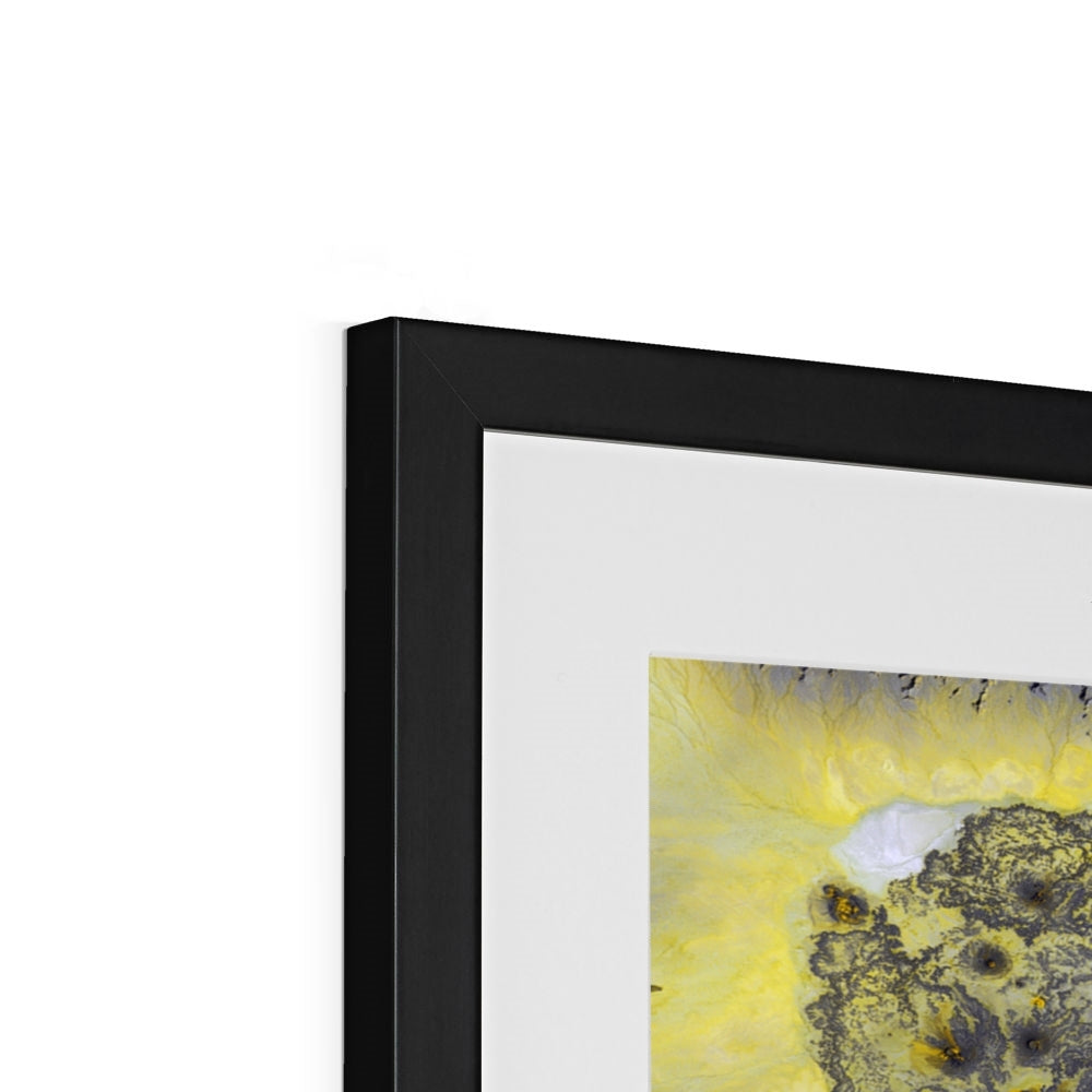 Dormant Giants, Pinacate Volcano Field Framed & Mounted Print